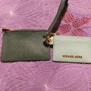 Coin purse and credit card holder set
